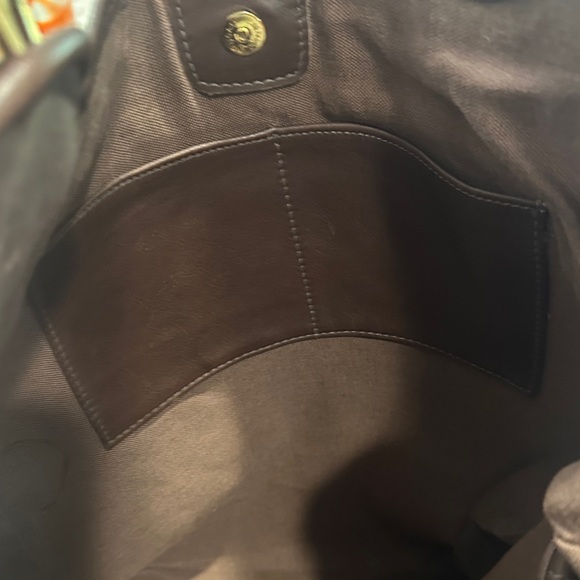 GiGi New York Teal and Brown Shoulder Bag - Picture 5 of 6